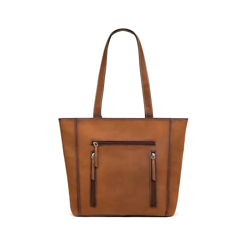 Bolso tipo tote de cuero para mujer miniatura 2