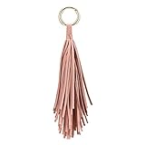 Anillos de salto incluidos: este juego de borlas de llavero también viene con 50 anillos de salto para una fácil conexión. Los anillos de salto para hacer joyas son el conector necesario para manualidades hechas a mano y suministros de joyería
