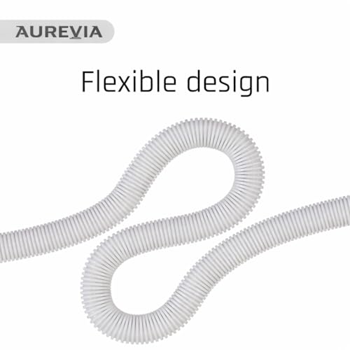 Image of AC Drain Pipe 3 Meter for Air Conditioner Water Outlet | Durable & Flexible PVC Pipe | Compatible with Split AC & Window AC