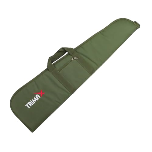 Trimax Funda JC112 Color Verde para carabinas, Rifles, escopetas y Stoeger XM1 Bullpup con Hueco para el Visor. Acolchada. Longitud: 92 cm.