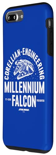 Cadeau Star Wars Faucon Millenium coque iPhone 8 Plus et 7 Plus pour fan de saga - 2