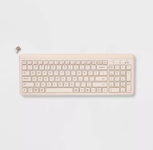 Heyday - Bluetooth Keyboard with Numpad - Stone White