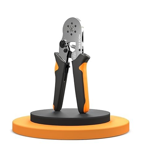 KARHEM Ferrule Crimping Tool, Crimpers Pliers HSC8 6-6A (0.25-6m㎡ AWG23-10), Self-adjustable Ratchet Wire Crimpers Electrical Wire Connectors(Silver) (B0DBHYDGD7) Amazon Price History, Amazon Price Tracker