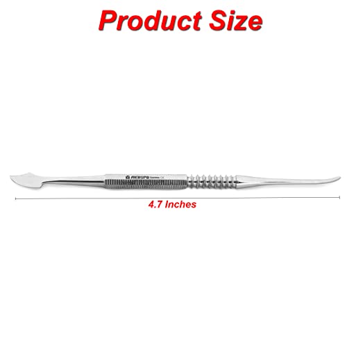 Medspo CARVERS_SPATULA Professional Dental Carvers | Cement Spatula Stock Knife | Single Double End | Sculpting Wax Modeling Mixing | Lab Tools thumb #2