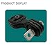Black Car Torque Motor Mount fit for Honda Civic 1.8L Auto Trans 2006 2007 2008 2009 2010 2011 50890-SNA-A82 50890-SNA-A81 Lower Rear Engine Torque Strut Mount Rubber Metal