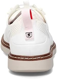 Stacy Adams Men's Synchro Elastic Lace Oxford, White, 13 | Image 4