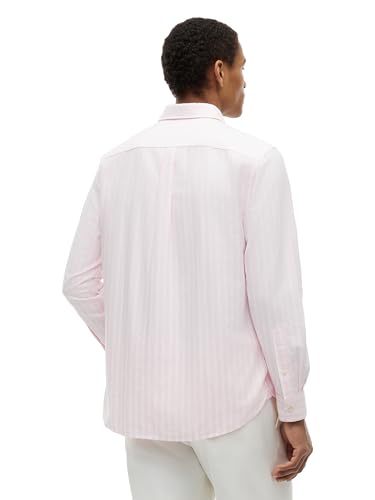 Image of Tommy Hilfiger Men's Long Sleeve Oxford Shirts in Regular Fit, Men's Button Down Shirts, Also Available in Big and Tall