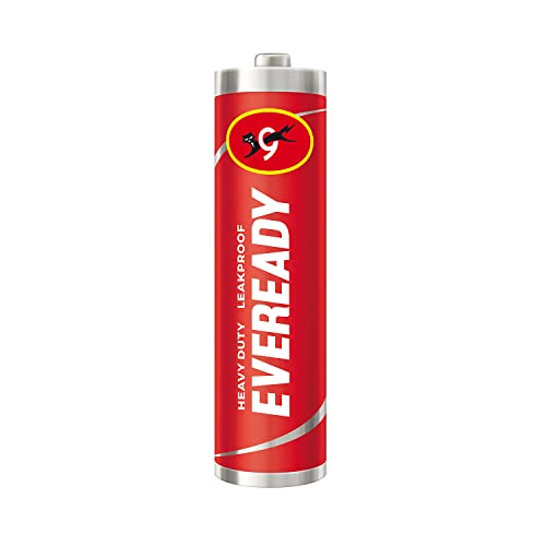 Image of Eveready Carbon Zinc AA Batteries | Pack of 20 | 1.5 Volt | Highly Durable & Leak Proof | AA Battery
