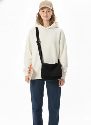 Small Vintage Canvas Crossbody