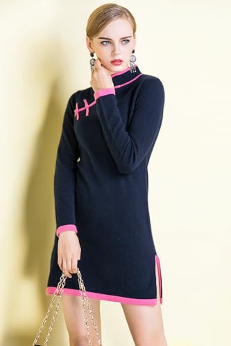 Women's Cashmere Brooke Shift Dress3