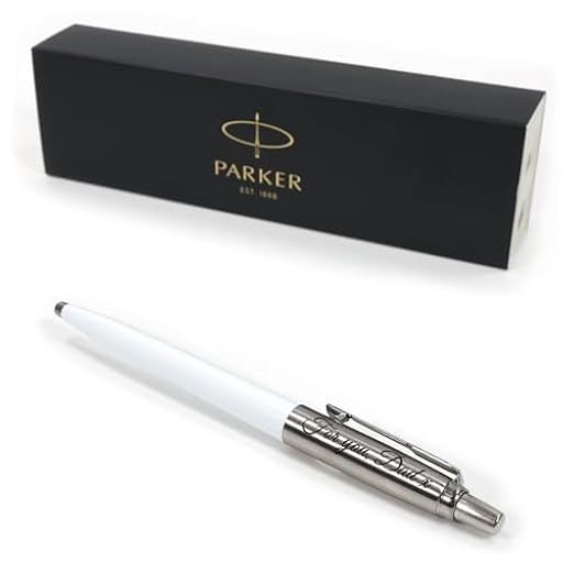 Bolígrafo Parker Jotter personalizado + caja de regalo | Diseñe un regalo realmente único | Grabado con láser - Blanco | Ya disponible en tu tienda friki favorita! En mundofriki.es! Bolígrafo Parker Jotter personalizado + caja de regalo | Diseñe un regalo realmente único | Grabado con láser - Blanco | Ya disponible en tu tienda friki favorita! En mundofriki.es!