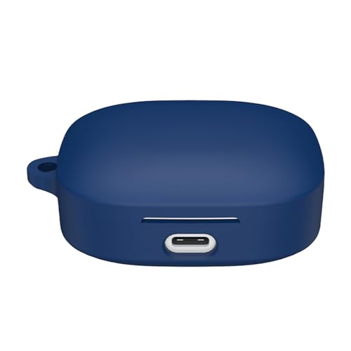 Buds 7S funda de silicona para auriculares con mosquetón de protección de cuerpo completo recortado acceso al puerto de carga funda de silicona