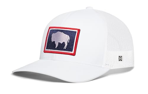 Image of HAKA State Flag Series Trucker Hat for Men & Women, Adjustable Baseball Hat, Golf Hat Snapback