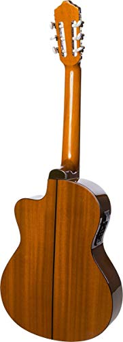 Guitare électro-classique 4/4 taille 39 pouces M-tunes MTCG11 Cutaway mtunes - Les Beatles, Paul McCartney, John Lennon, RIngo Starr, George Harrison Guitare électro-classique 4/4 taille 39 pouces M-tunes MTCG11 Cutaway mtunes – Image 4