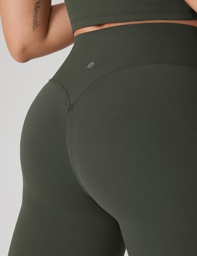 Image of UNISSU Hugcurve No Front Seam High Waisted Workout Leggings for Women Buttery Soft Yoga Pants Gym Athletic Tights - 25''