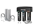 Waterdrop WD-TSA-UF 0.01 ?m Ultra Filtration Under Sink Water Filter with Waterdrop DST Under Sink Water Filtration System, Reduce Chlorine, Bad Taste, Stainless Steel Water Filter for Sink, Bundle