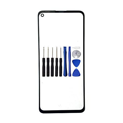 VIESUP Vitre avant de remplacement pour Motorola Moto G Stylus 5G, écran tactile extérieur de lentille pour Moto G Stylus 5G, écran avant de remplacement avec outils...