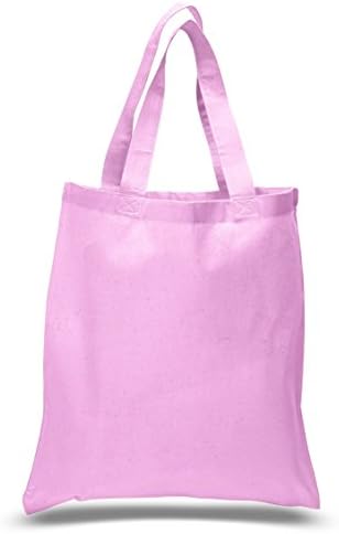 (12 Pack) 1 Dozen 100% Cotton Reusable Blank Tote Bags Tob293 by TBF