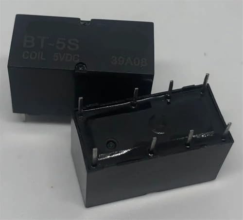 Relé BT-5S 5V de 8 pines electromecánico modelo 4078-5V para circuitos impresos