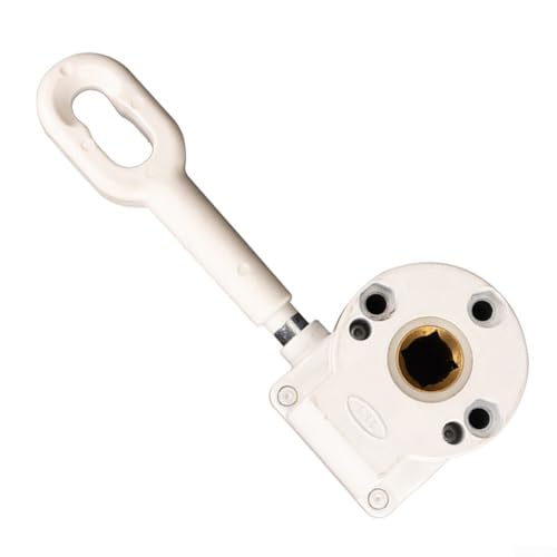 Caja de cambios de toldo de balcón, engranaje manual de manivela de aleación de aluminio, Persianas retráctiles de patio al aire libre, Parte de repuesto de toldo retráctil para patio