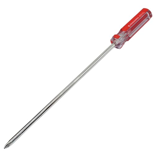 Image of Phillips Screwdriver 8 Inch, Long Screwdriver #2 Extra Long Shaft Cross Head Screwdriver