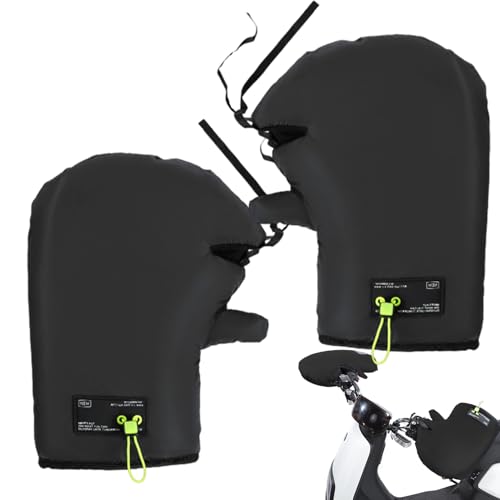 Genérico Guantes De Motocicleta para Hombre | Protección Impermeable Y Antidesgarro del Manillar,Guantes para Conducir Motocicleta | para Clima Frío Correr Montar En Bicicleta Ciclismo Esquí Invierno