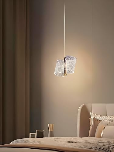 Image of FILLISKA 3 in1 Colour Changing LED Luxurious Hanging /Pendant Light (FrenchGold-PAY1587)