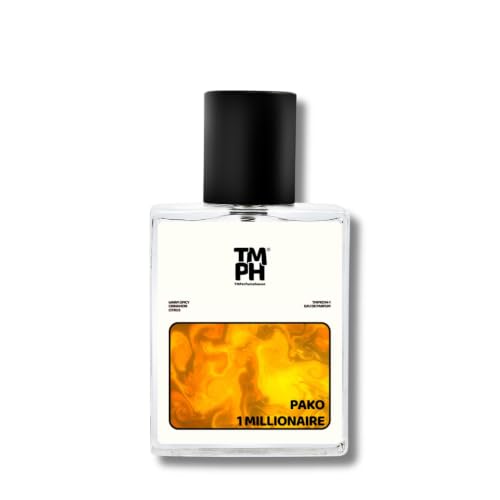 Image of TMPerfumehouse PAKO 1 MILLIONAIRE EDP for Men & Women | Sweet, Spicy & Long Lasting Perfume Spray | Warmspicy, Cinnamon & Citrus Fragrance | Luxury Gift for Him & Her | TMPH | 50ml