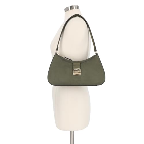Image of Nautica Voyager Hobo Bag for Women, Vegan Leather Women's Purse, Large Shoulder Handbag with Zipper Closure