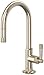 ROHL MICHAEL BERMAN GRACELINE KITCHEN SINGLE HOLE SIDE LEVER PULLDOWN BAR/FOOD PREP FAUCET IN POLISHED NICKEL