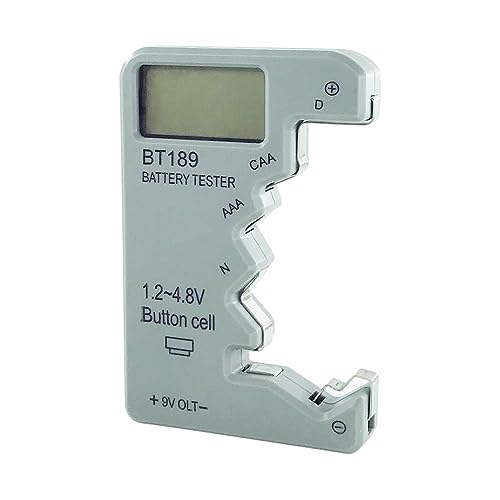 Testeur de batterie LCD DELURA pour vérifier vos piles usagées