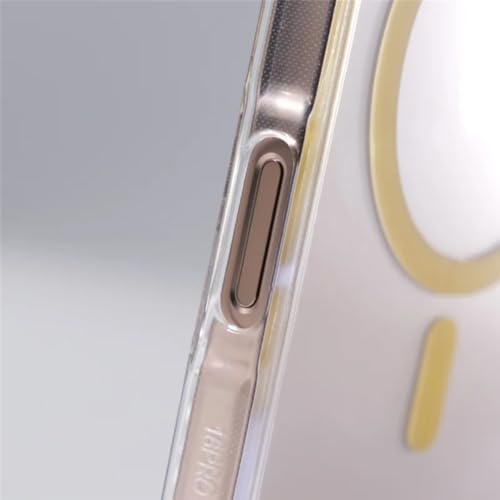 Étui de protection iPhone 15 Plus transparent avec support d'objectif de luxe finition violette