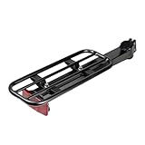 GORIX Bike Rear Rack Carrier Seat Post Aluminum Simple Light Road Mountain Bicycle (GRS493)