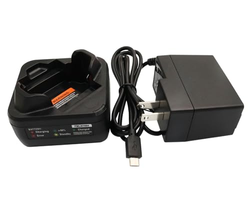 PMLN7109A PMLN7109 PMLN7094 Charger Compatible for Motorola TLK100 SL300 SL300e SL3500e SL1M SL1600 SL2600 Radios PMNN4468A PMNN4468 Battery Charger