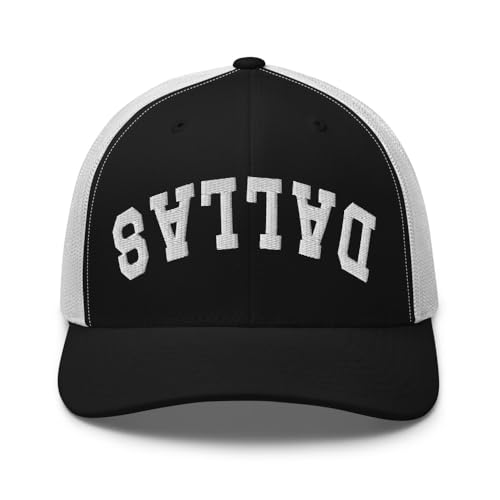 Gorra Trucker Ajustable Negra y Blanca miniatura 2