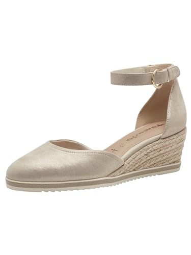 Tamaris Pumps Damen Keilabsatz beige,EU 39