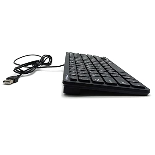 Garasani Mini Wired Keyboard(Korean-English) Ultra Thin And Light Portable 78 Keys Usb Desktop thumb #7