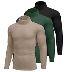 3pcs Black / Light Brown / Green