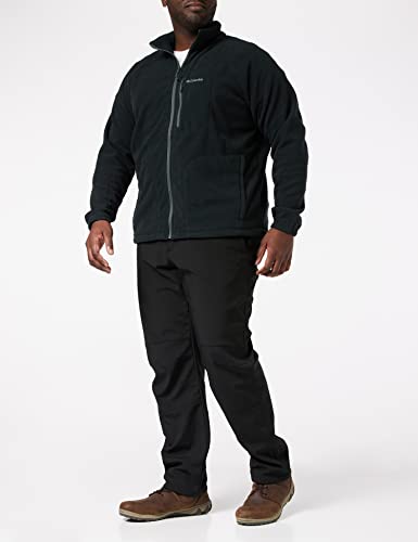 Columbia Fast Trek 2 Full Zip Fleece Veste Polaire Entièrement Zippée Homme, Noir, L