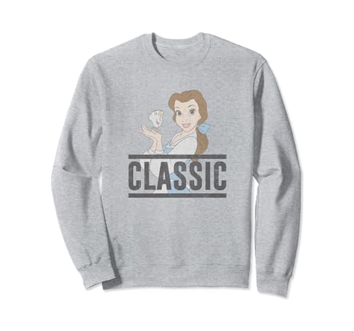 Sweat Disney La Belle et la Bête idée cadeau idéale pour femme passionnée de pop culture