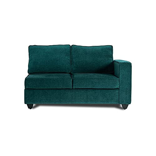 Image of Wakefit Sofa Set | 3 Year Warranty | Sofa 2 Seater, 2 Seater Sofa for Living Room, Wooden Sofa Set, Couch Sofa for Living Room, Sofa for Living Room - Napper(Malphino : Malibu Green)