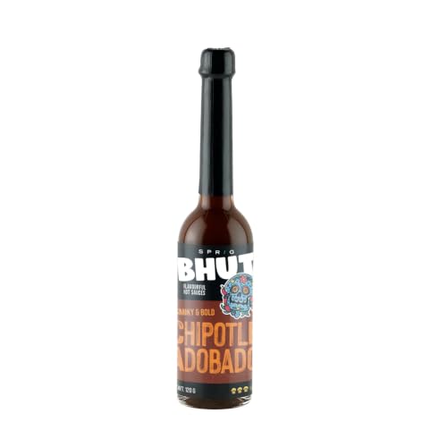 Image of Sprig Chipotle Adobado Mexican Chilli Sauce, 120g | Expensive But Authentic | Smoked Chipotle Chilies | Pineapple Infused | Vegan, Gluten-Free & Paleo-Friendly | Ideal for Tacos, Pizzas & Dips