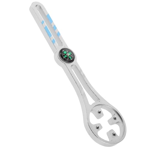 KOMBIUDA Endurance Bike Light and Compass Mount Lightweight Aluminum Alloy Bracket for Secure Cycling Navigation Stability and Release Design for Road Biking