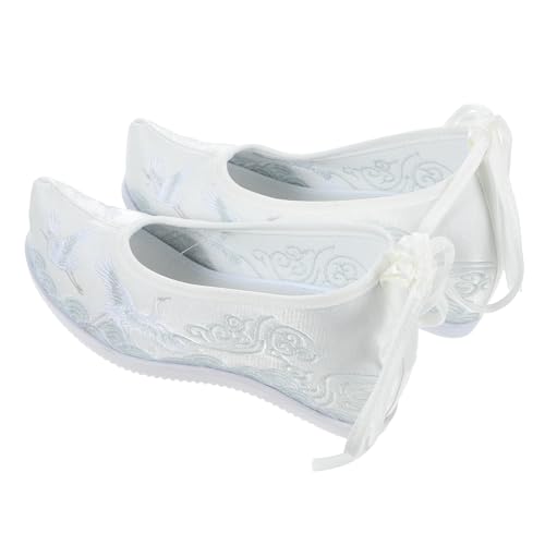 WATIIFUFU Schuhe Im Ethno-Stil Mit Stickerei Hanfu-Schuhe Für Mädchen Bequeme Sohle Und Weiches Material Leicht Und Modern Zeichen