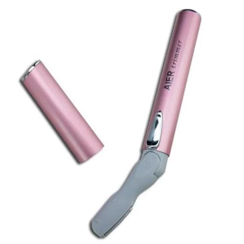 Mini Depilador Elétrico Sobrancelhas Feminino Aparador de Pelos Portátil Buço Nariz Virilha Axila Pe