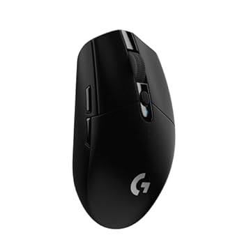 Mouse Gamer Sem Fio Logitech G305 LIGHTSPEED com 6 Botões Programáveis e Até 12.000 DPI - Preto
