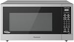 Panasonic NNST74LSC Famille Taille 1.6 Inverter Cyclonique Cu.ft Genius 1200 W Four à micro-ondes, 15 Menus de cuisson automatique, serrure enfant, acier inoxydable