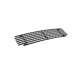 APS Compatible with Ford F-150 2021-2023 Lower Bumper Stainless Steel Black 8x6 Horizontal Billet Grille Insert F66234J