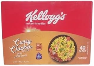 شعريه نودلز بنكهه الدجاج الكارى 75 جم *40 قطعه