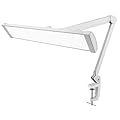 AZARPIXEL Ultra Bright 3900 Lumens Powerful Professional Eye Care LED Desk Lamp - Brightness Adjustable, Modern Task Light for Home, Beauty, Crafting, Office, Workbench (Daylight, Dimming, White)